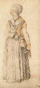 Albrecht Durer, A Nuremberg Lady in Everyday